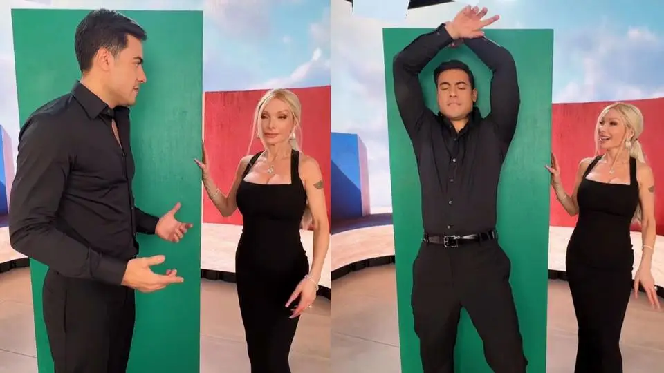 Carlos Rivera y Marisela bailan al ritmo de ‘Tu dama de hierro’ y anuncian canción juntos