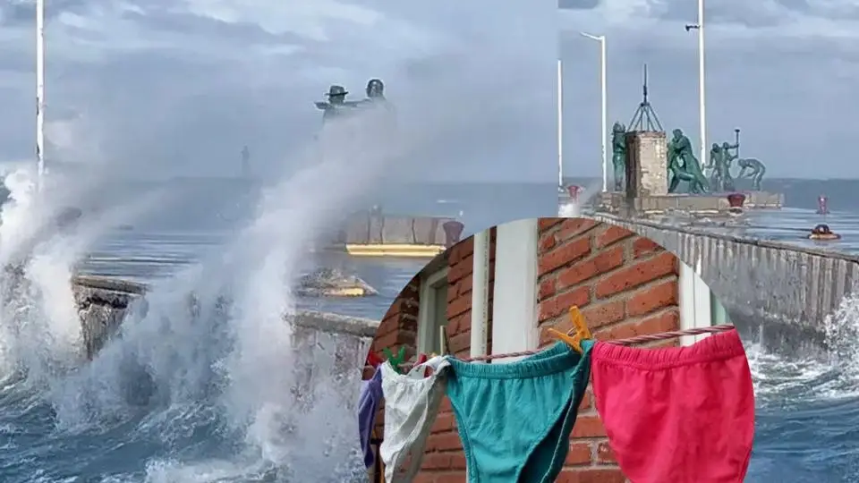 Veracruz bajo ráfagas: el “Norte” sigue soplando y pide no confiarse para mañana Martes