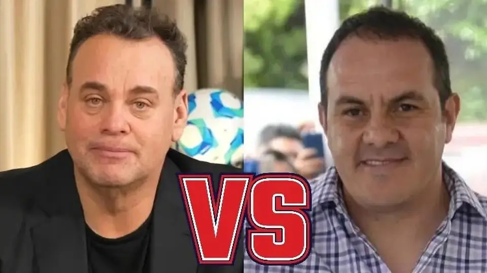 'Te voy a poner una put$#*': Cuauhtémoc Blanco amenaza a David Faitelson (+video)