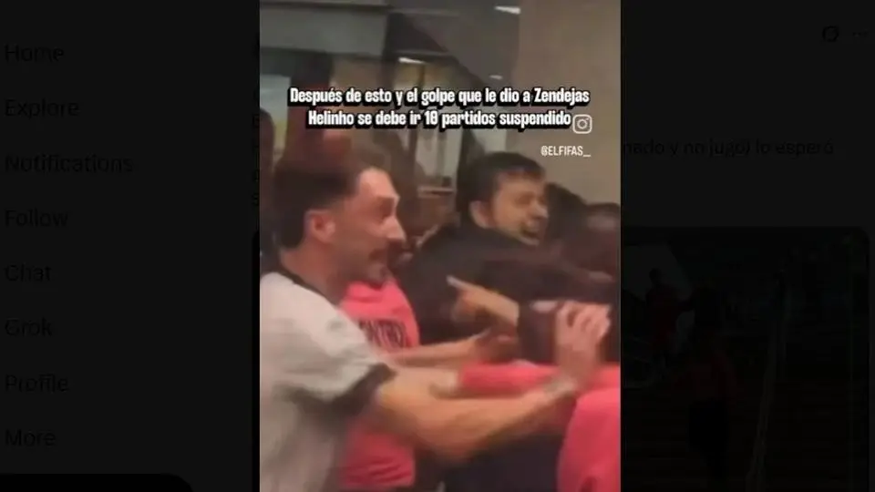 ¡Pleitazo entre jugadores del América y Toluca! Hubo patadas y cachetadas (+videos)