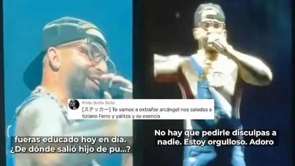 Arcángel termina funado en redes tras polémico discurso sobre México y España