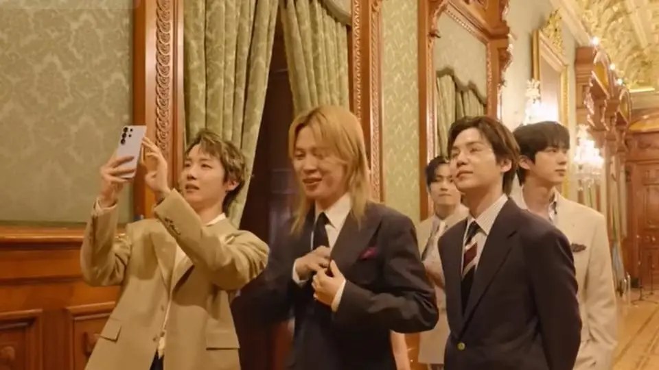 BTS lanza 'detrás de cámara' de su visita al Palacio Nacional de CDMX 