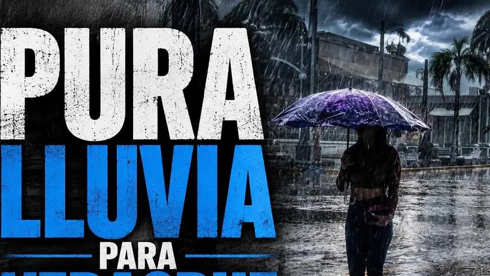 ¡Pura lluvia para Veracruz! (+VIDEO)