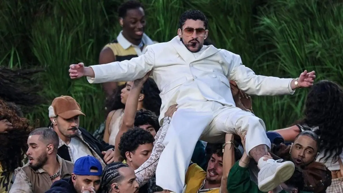 Show de Bad Bunny en el Super Bowl tiene nueve nominaciones en los premios Emmy