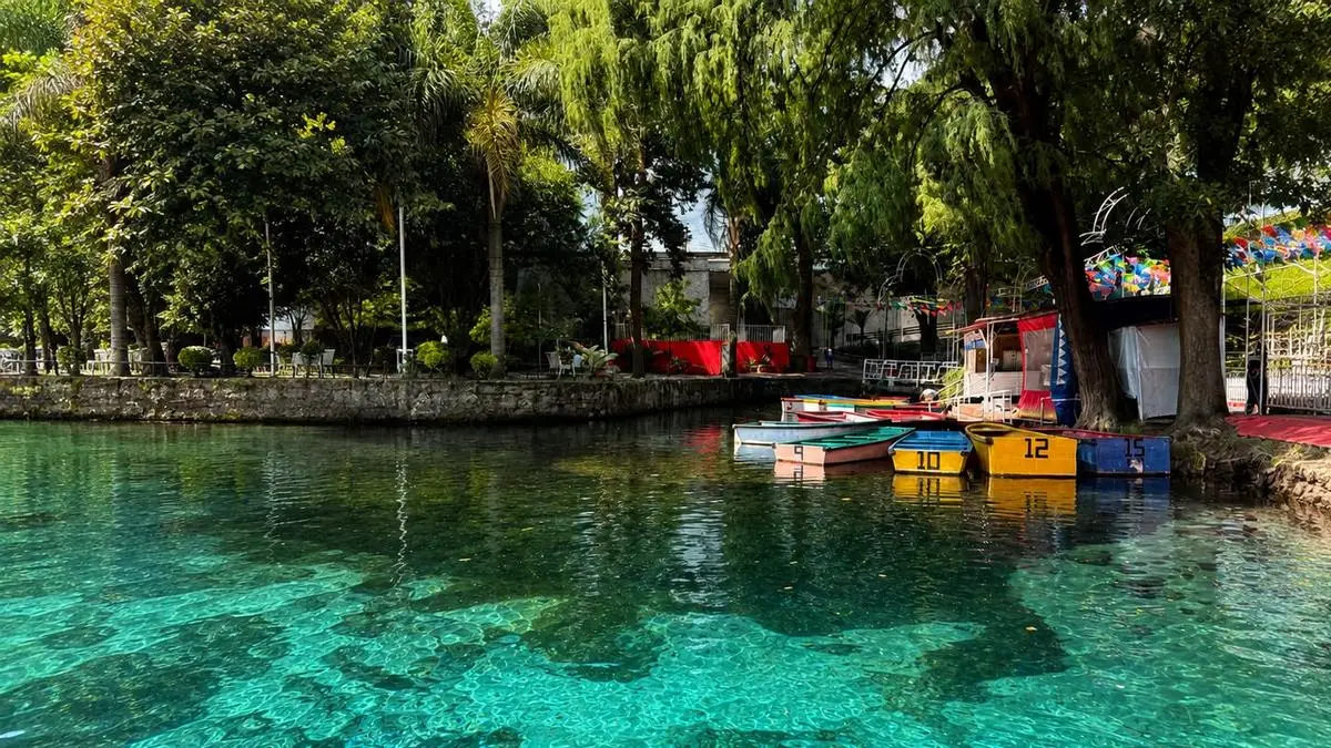 A solo 2 horas del puerto de Veracruz existe una laguna de agua cristalina que parece sacada de una postal