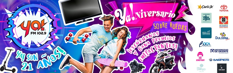 Ya!niversario Sobre Ruedas 