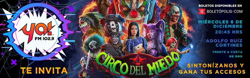 El Circo Del Miedo llega a veracruz 